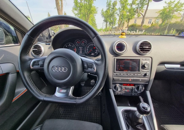 Audi A3 cena 29999 przebieg: 373700, rok produkcji 2009 z Łowicz małe 326